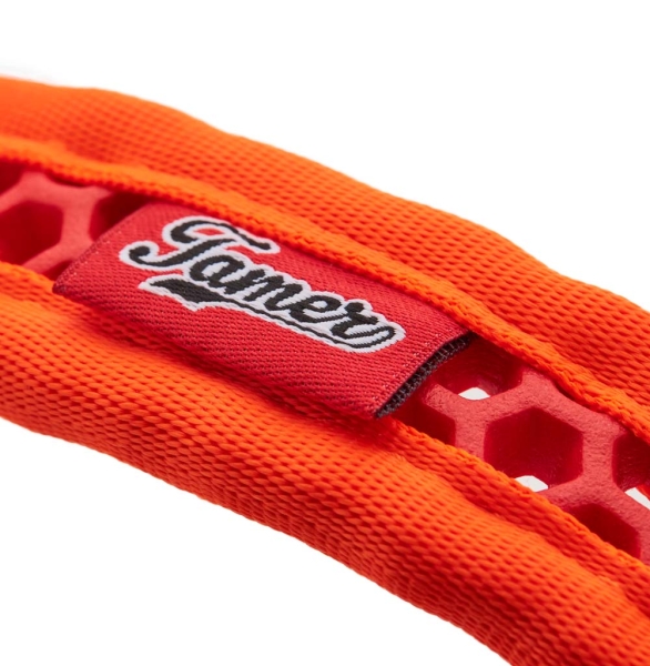 SOFTY Halsband | Länge: 25-31cm | Breite: 2,8cm | Farbe: orange/rot